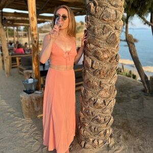 Abercrombie & Fitch Coral Two Piece Set